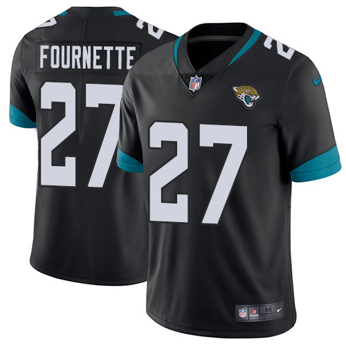 Nike Jacksonville Jaguars #27 Leonard Fournette Black Team Color Men Stitched NFL Vapor Untouchable Limited Jersey